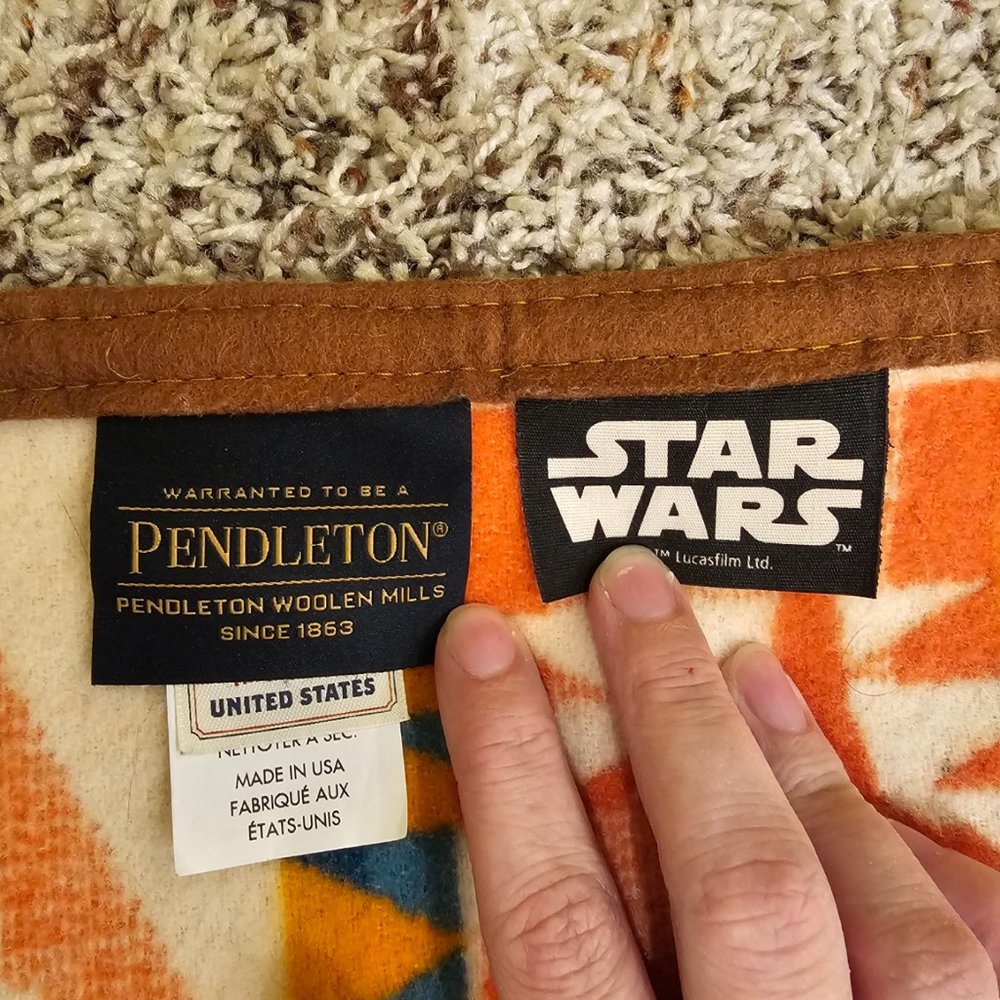 Rare Limited Edition Pendleton Star Wars A New Alliance Blanket - Picture 4 of 5